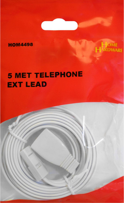 Home Hardware 5mtr Telephone Extension Lead 