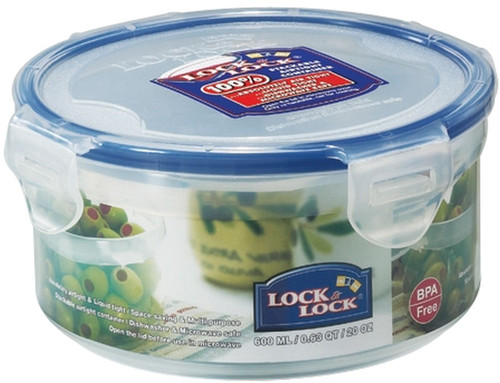 Lock & Lock 600ml Round Dish 