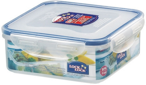 Lock & Lock 870ml Square Box 