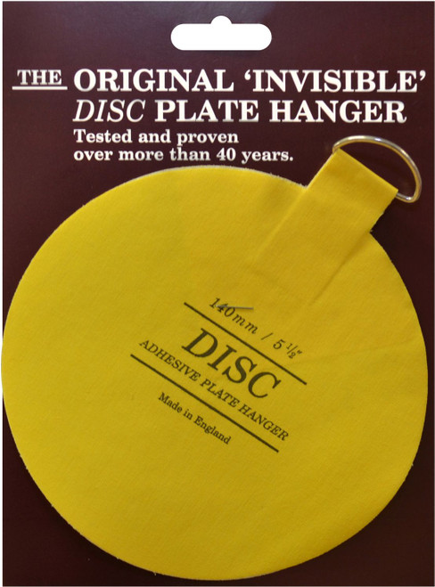 The Original Invisible Disc Plate Hanger 140mm 