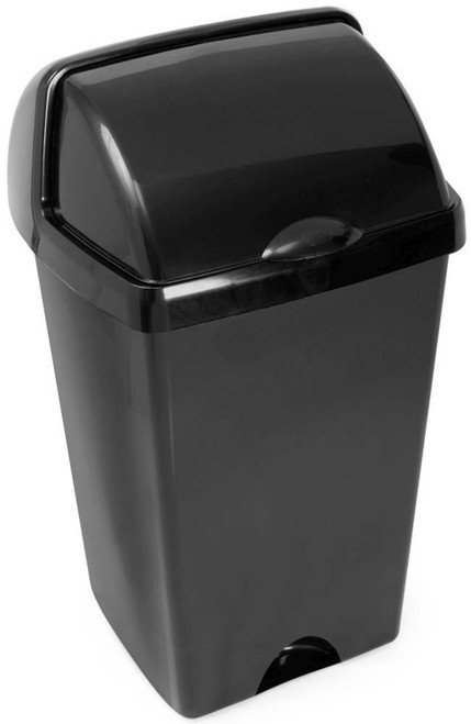 Addis Black Roll Top Bin 50Ltr