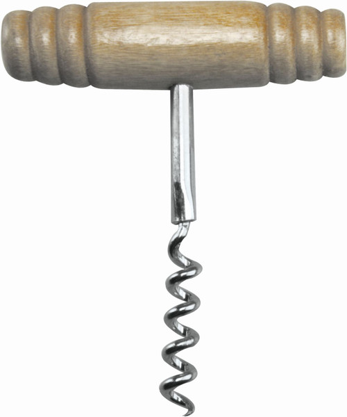 Apollo Wooden T Handle Corkscrew 