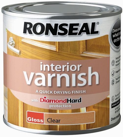 Ronseal Interior Varnish Clear Gloss 250ml