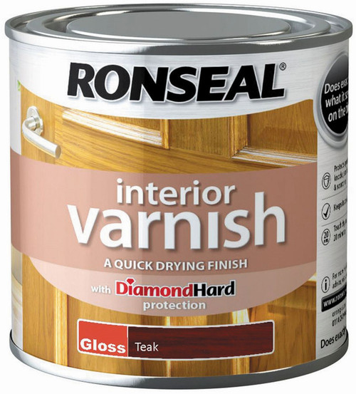 Ronseal Interior Varnish Teak Gloss 250ml