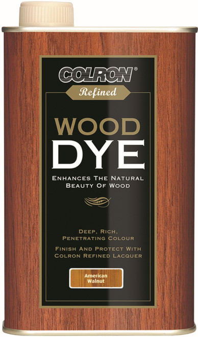 Ronseal Refined Colron Wood Dye American Walnut 250ml