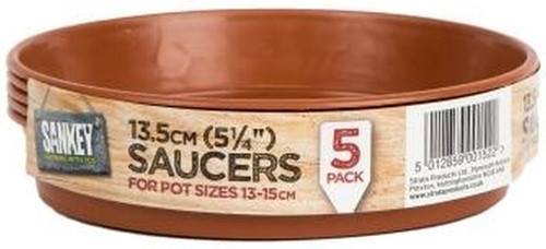 Sankey 5-6" 13-15cmPlastic Saucer (5) TC