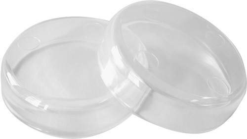 Select 60mm Clear Round Castor Cup 