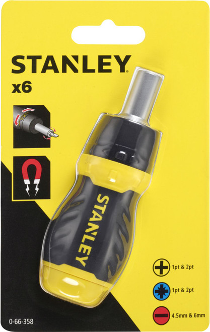 Stanley Multibit Stubby Ratchet 