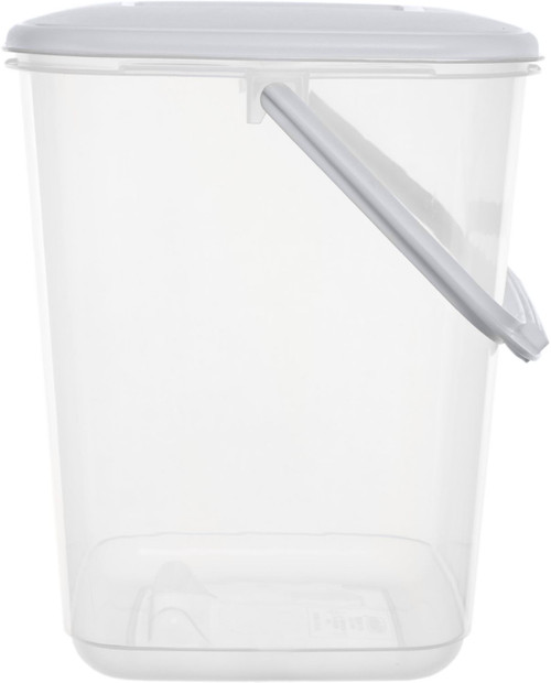 Whitefurze Canister W/Handle 10Ltr 28x23cm