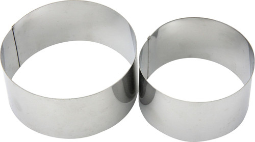 Apollo Stainless Steel Food Rings Set of 2