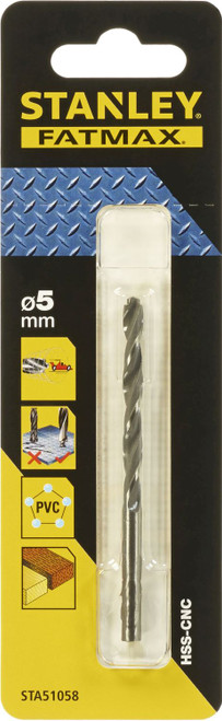 Fatmax Bullet HSS Drill Bit 5mm x 86mm