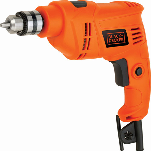 Black+Decker 10mm Single Speed Hammer Drill 450w