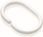 Croydex White C Type Shower Rings Pk of 12