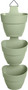 Elho Vertical Triple Planter Green