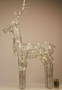 58cm Silver Wire Deer LED