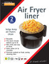 Toastabags Air Fryer Liner Natural 2Pk