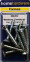 Home Hardware  Hardened Pozi Twinthread CSK Woodscrews BZP 1 1/4" x 10 pack of 10