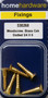 Home Hardware  Slotted CSK Woodscrews Brass 3/4" x 6 pack of 6