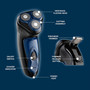 Carmen Rotary Shaver Rechargeable