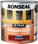 Ronseal 10 Year Woodstain Mahogany 750ml