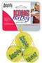 Kong AirDog Squeakair Tennis Balls X-Small Pack of 3