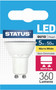 Status 5/50w GU10 LED Warm White