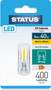 Status 4/40w LED G9 W/Wh pk1