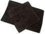 Premier 2 Piece Cotton Bath Sets Black 50 x 50cm & 50 x 80cm