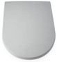 Bluecanyon D-Shape Duraplastic Toilet Seat