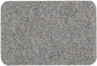Likewise Grey Fairisle Ribbed Door Mat 70 x 40cm