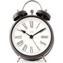 Acctim Shefford Black Alarm Clock