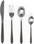 Salter Black Pearlise Cutlery Set 16pce