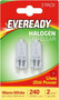 Eveready Halogen G9 Bulb 25W 240 Lumens Warm White Pack of 2