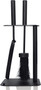 The Fireside Range Companion Set Black 360mm Tall