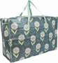 W Brown Floral Laundry Bag Assorted Pattern 74x48x28cm