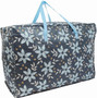 W Brown Floral Laundry Bag Assorted Pattern 74x48x28cm