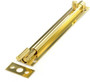 Securit Brass 75mm Necked Slip Bolt 