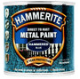 Hammerite Direct To Rust Metal Paint Hammered Blue 250ml