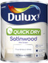 Dulux Water Based Satin White 750ml 