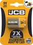 JCB PP3 9V Alkaline Battery