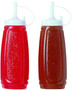 Chef Aid Red & Brown Sauce Bottles 