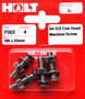 Holt S/Steel  CSK Head M/Screw M6 x 25mm Card of 4 