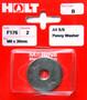 Holt S/Steel Penny Washer M8x30mm Card of 2