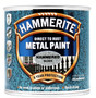 Hammerite Direct to Rust Metal Paint Hammered Silver 250ml