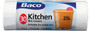Baco 25Ltr Kitchen Bin Liners pk30