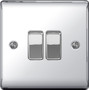 Nexus 2g Wall Switch P/Chrome 