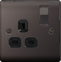 B/Nickel 1g SwitchSocket Black Nickel 