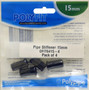 Polyfit 15mm Pipe Inserts Pack of 4 