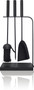 The Fireside Range Trio Companion Set Black 460mm 