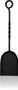 The Fireside Range Black Iron Shovel 460mm 